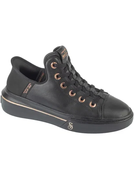 Pantofi Skechers din piele negru