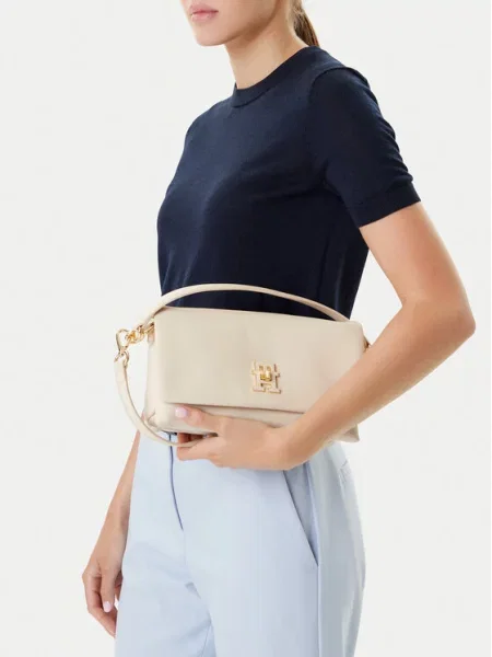Tommy Hilfiger Geantă Th Modern Conv Crossover bej