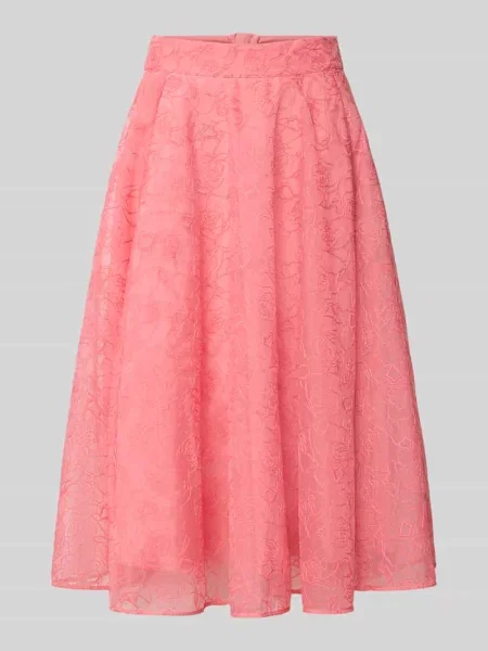 Spódnica midi z kwiatowym haftem na całej powierzchni model Krizie' Ted Baker