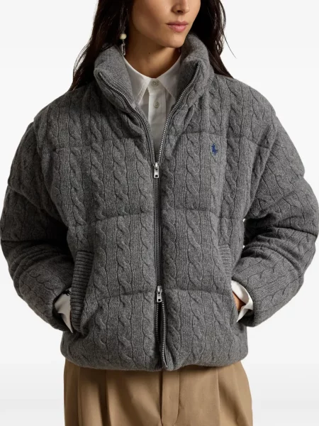Велурени бягане с яка чорапи Polo Ralph Lauren синьо