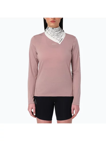 Tricou cu mânecă lungă Salomon din lână merinos alergare