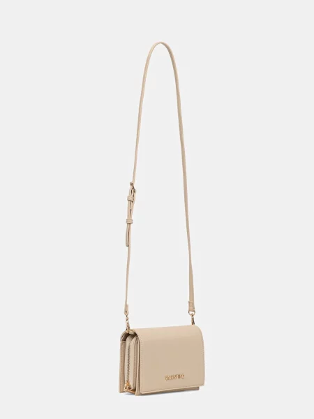 Geanta crossbody Valentino din piele bej