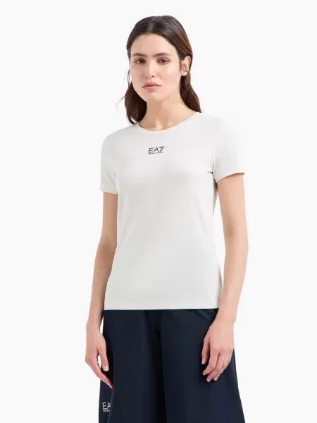 Футболка Ea7 бежевая