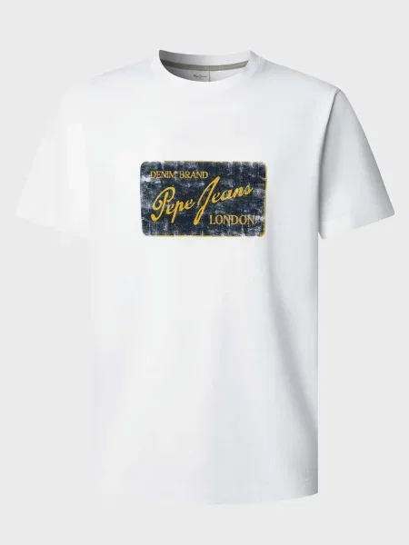 Футболка Pepe Jeans біла