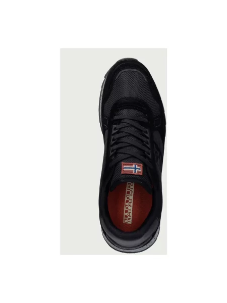 Sneakersy Napapijri skórzane czarne