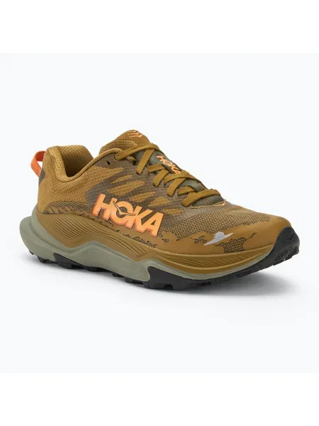 Мъжки обувки за бягане Hoka Torrent 4 honey/antique olive кафяво