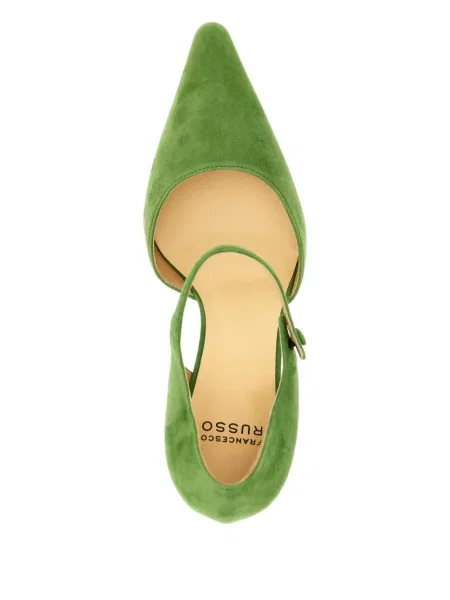 Pantofi cu toc Francesco Russo verde