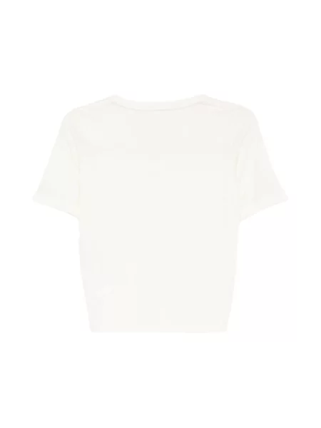Liu Jo Koszulki Kobieta L T-shirt z dżetami biały