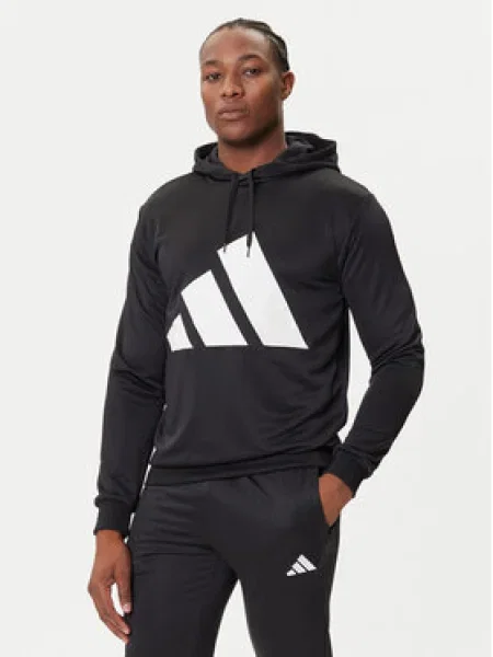 Froté tepláková súprava Adidas Sportswear čierna