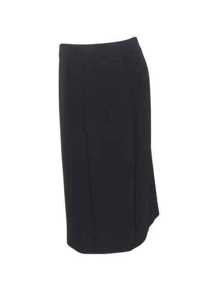 Fustă midi Boss până la genunchi negru