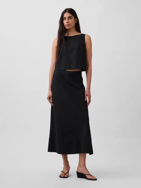 Fusta maxi Gap negru