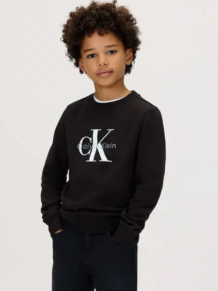 Calvin Klein Jeans Dječja dukserica crna