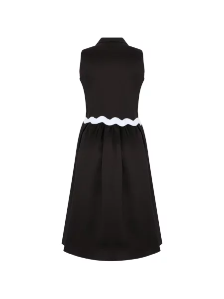 Rochie midi Moschino fără mâneci negru