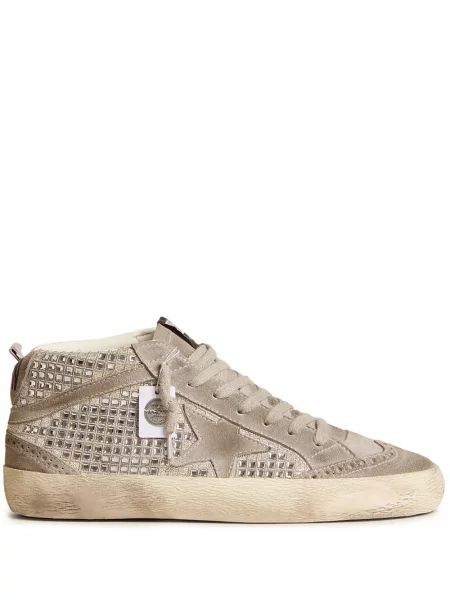 Sneakerși Golden Goose Mid Star auriu