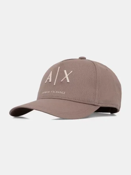 Armani Exchange baseball kapa rjava