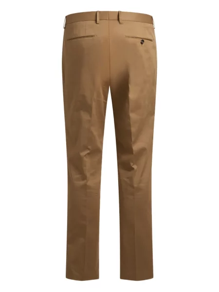 Pantaloni Etro plisate maro