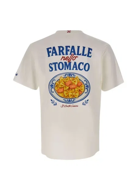 Tricou Mc2 Saint Barth cu imagine alb