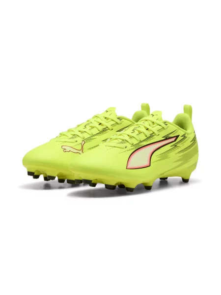 PUMA Młodzieżowe buty piłkarskie ULTRA 6 PLAY FG/AG Buty 29 żółty