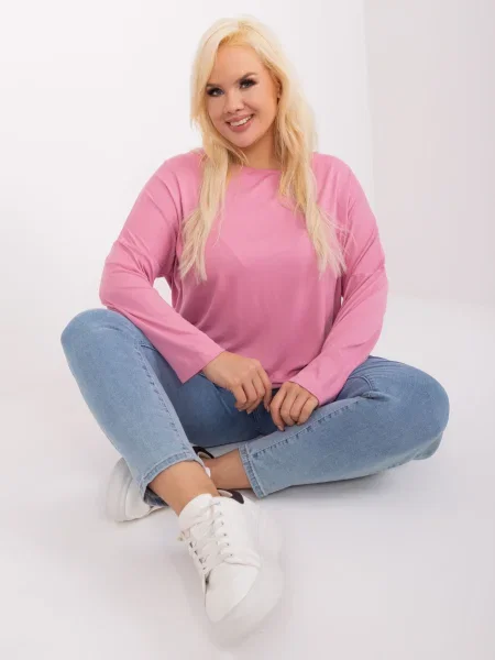 Bluză Fashionhunters roz