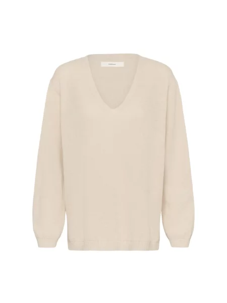 Dzianinowy sweter Inwear beżowy