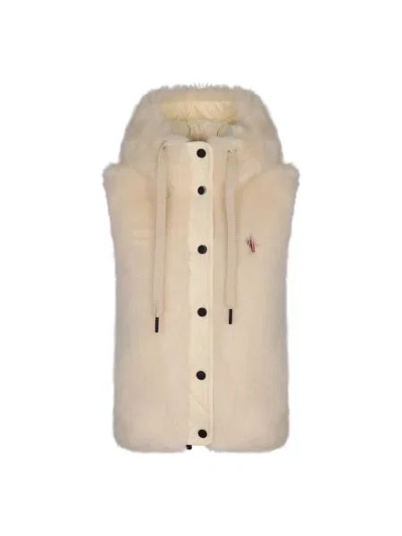 Kamizelka Moncler ocieplana biała
