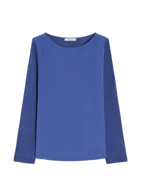 Tricou Max Mara lung albastru