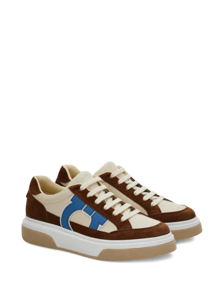 Sneakerși Ferragamo din piele de căprioară