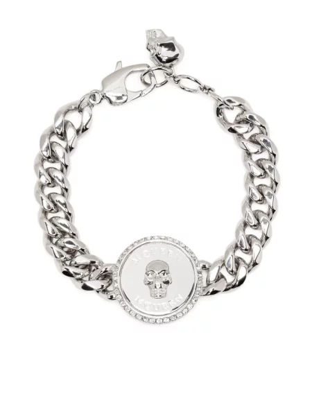 Náramek Alexander Mcqueen stříbrný