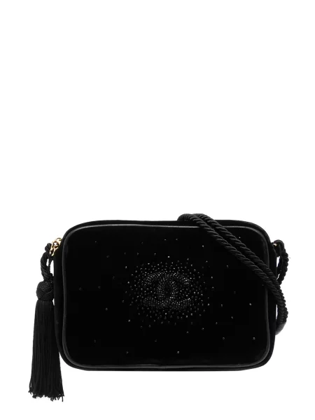 Kamínky crossbody kabelka Chanel Pre-owned černá