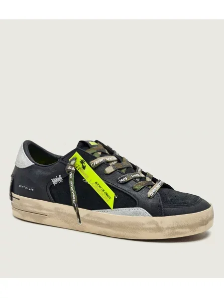 Pantofi Crime London din piele negru