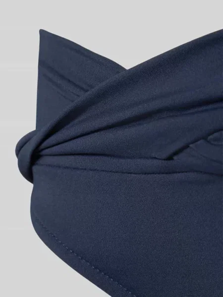 Figi bikini z marszczeniami Seafolly granatowy