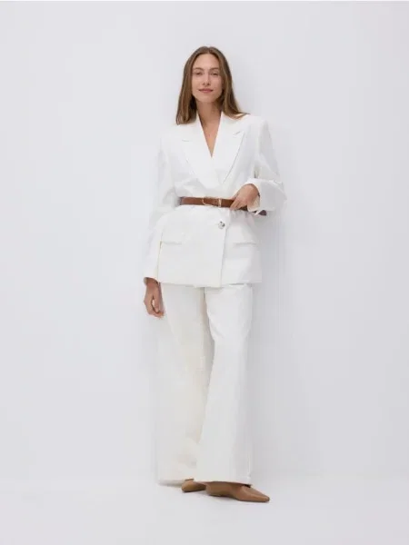 Балетки Reserved бежевые