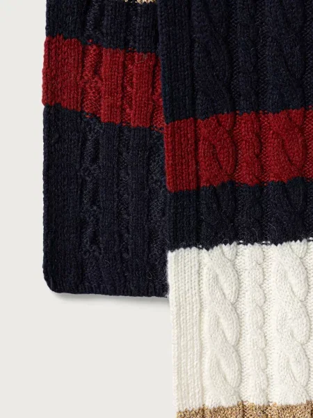 Tommy Hilfiger fular cu amestec de lână