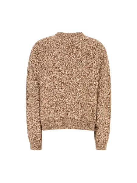 Sweter Versace brązowy