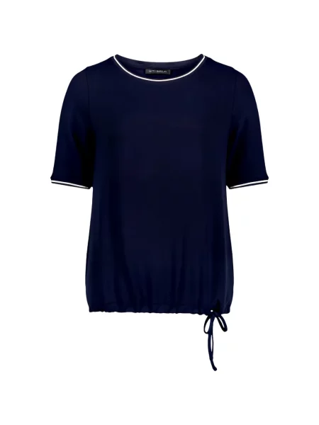 Tricou Betty Barclay cu cordon albastru