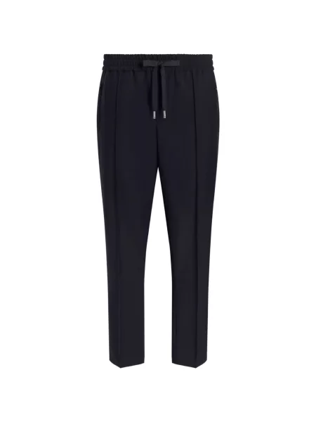 Talie șnur de strângere pantaloni Dolce & Gabbana albastru