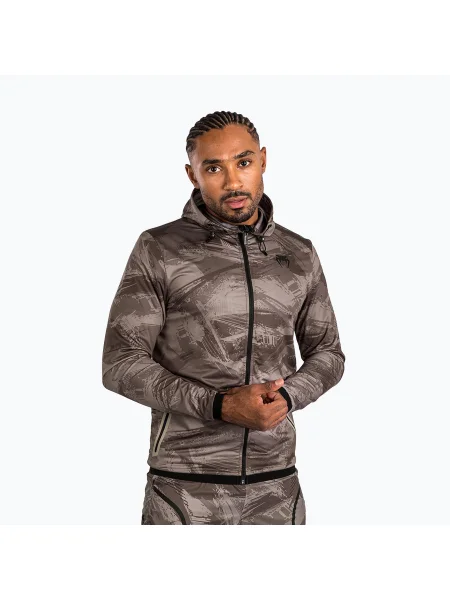 Мъжки суитшърт Venum Electron Hoodie sand кафяво