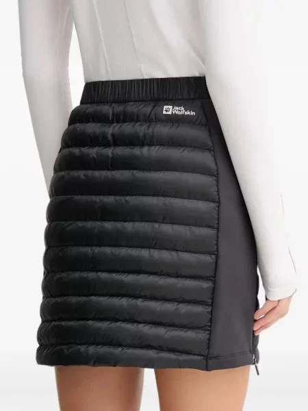 Matlasat fusta mini Jack Wolfskin negru