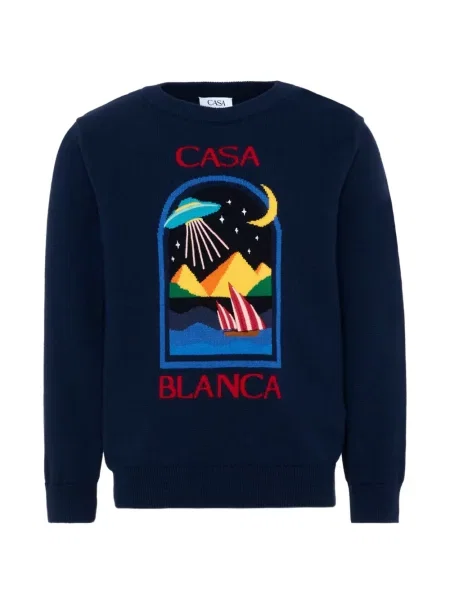Sweter dziecięcy Casablanca niebieski