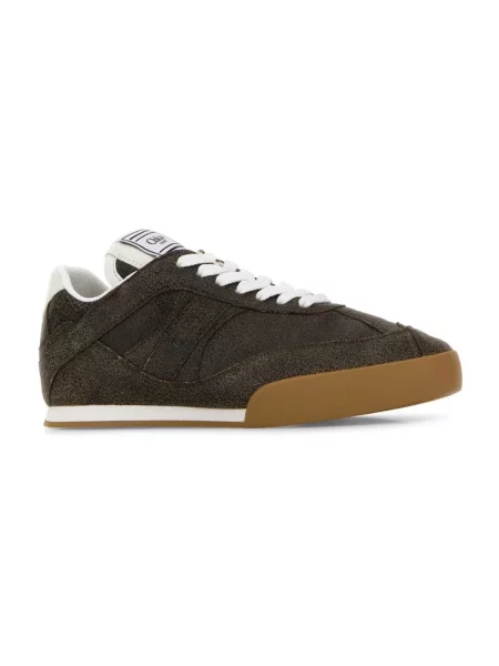 Sneakersy Chloe skórzane brązowe