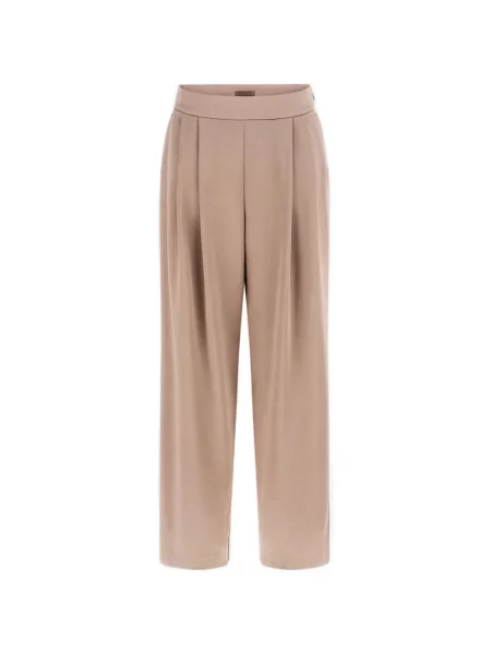 Pantaloni Guess din satin