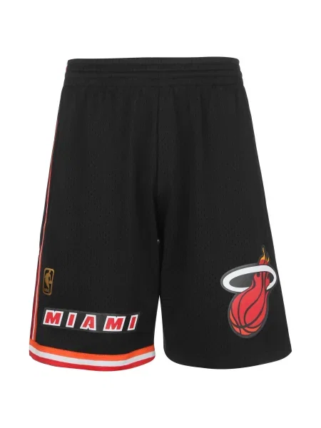 Mitchell & Ness Sportovní kalhoty červená / černá bílá