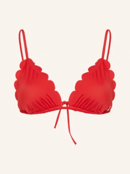 Hugo Trójkątny Stanik Bikini Original rot czerwony