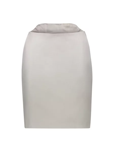 Mała mały spódnica mini Lorena Antoniazzi wełniana szara