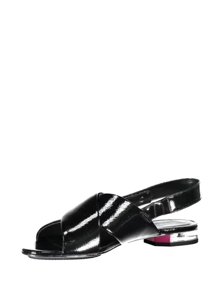 Sandale Calvin Klein cu bretele negru