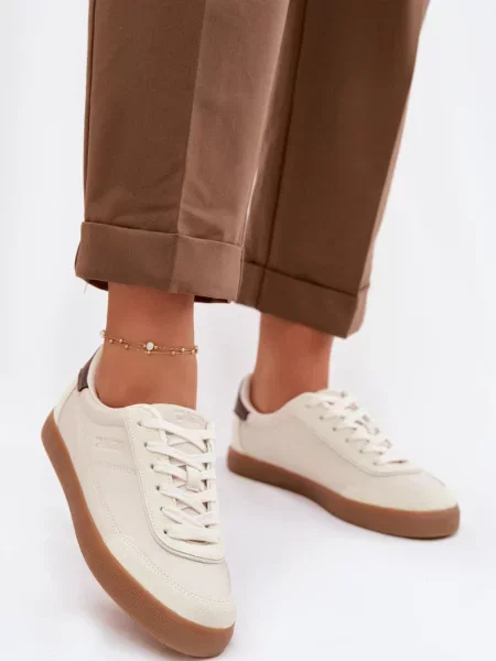 Teniși Big Star Shoes din piele maro