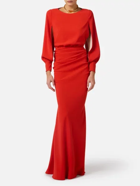 Платье Elisabetta Franchi красное