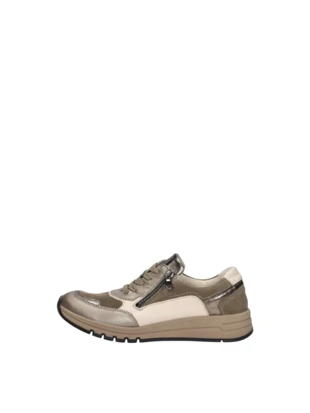 Sneakersy Waldläufer skórzane beżowe