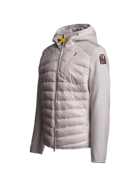 Geacă cu puf Parajumpers cu glugă gri