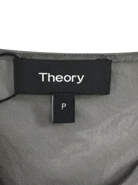 Top Theory cu gât halter gri